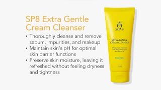 SP8 EXTRA GENTLE CREAM CLEANSER [upl. by Nilesoy49]