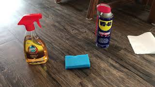 How to remove scratches out of your Vinyl Tile Floor [upl. by Cyndi]