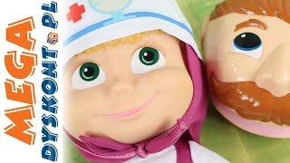 Dentysta  PlayDoh amp Masza i Niedźwiedź amp Kinder Niespodzianka Maxi  Bajki dla dzieci [upl. by Enela246]