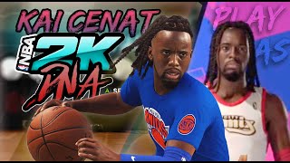 Play as Kai Cenat NBA 2K25 on PC [upl. by Brinkema]