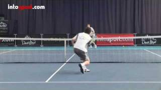 How to Hit a Low Volley in Tennis [upl. by Klecka]