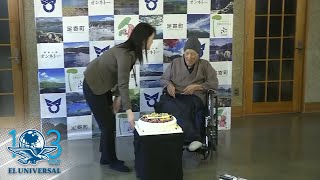 Muere a los 113 años en Japón el hombre más viejo del mundo [upl. by Donall]