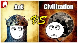 Age of Empires Gamers vs Civilization Gamers [upl. by Tiffanle]