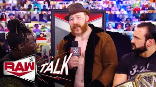 Drew McIntyre amp Sheamus bring the party to Raw Talk WWE Raw Talk Dec 7 2020 [upl. by Oram267]