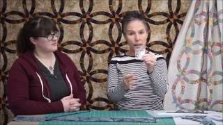 Quilting Tutorial Double Wedding Ring Quilt No Curved Piecing [upl. by Conal]