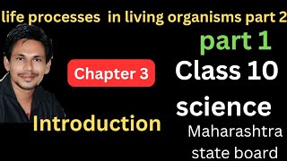 introduction class 10 science chapter 3 life processes in living organisms part 2 [upl. by Levana23]