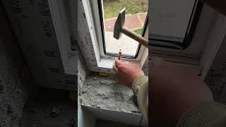 PlasticSteel Window Nailing [upl. by Nodal]