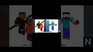 Technoblade and Dream vs herobrine legends power animation [upl. by Lucien]