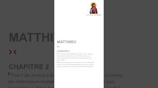 Matthieu 289  Chrétiens spirituality biblestudy jesuschrist jesus bibleverse faith god [upl. by Duer]