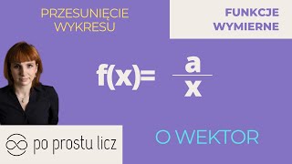 Przesunięcie wykresu funkcji fxax o wektor Fx 4x4  4 Funkcja homograficzna [upl. by Yerhcaz]