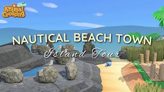 SEAGLASS  ACNH Island Tour  Animal Crossing New Horizons Gameplay [upl. by Azil]