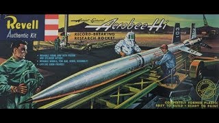 How to Build the Aerobee Hi Research Rocket 140 Scale Revell Kit H1814 [upl. by Madox]