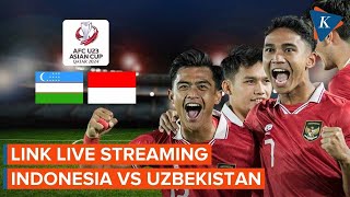 Live Streaming Semifinal Piala Asia U23 Timnas Indonesia vs Uzbekistan [upl. by Clapper112]