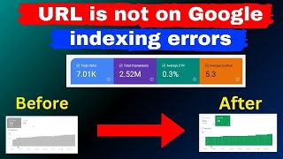 Website page not indexed  URL is not on google indexing errors Google Search Console HOW TO CHECK [upl. by Trixy]