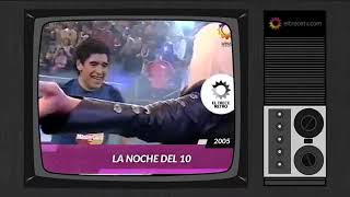 Diego Maradona armó una fiesta en vivo Rafaella Carrá canta en La Noche del 10 [upl. by Hersch]