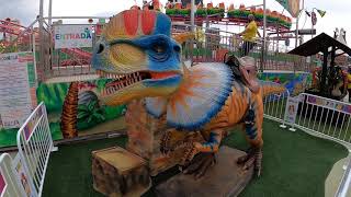 quotTREXquot RIDE  FAMILYPARKLUNAPARK CALPCALPE SPAIN 2021 [upl. by Llerrot]