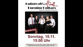 Herford  10 November 2024  Haus unter den Linden HudL  Band quotBurning Guitarsquot  Video [upl. by Clayborn]