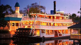 Liberty Belle Riverboat at Night  Magic Kingdom 2024 [upl. by Otiragram]