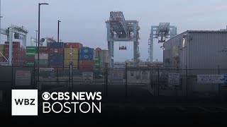 Dockworkers suspend strike Boston port to reopen Friday [upl. by Sharos657]