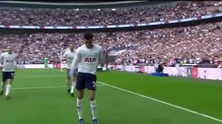 Dele Alli Goal amp Fortnite Celebration Man Utd vs Tottenham [upl. by Harad]