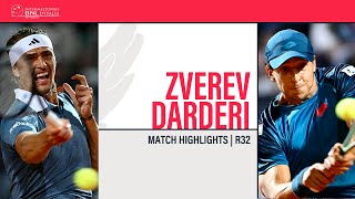 Alexander Zverev  Luciano Darderi  ROME R32  Match Highlights IBI24 [upl. by Krantz]