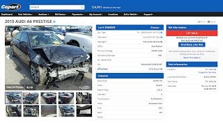 Less Than Auctionable Vehicles  Copart [upl. by Ensoll]