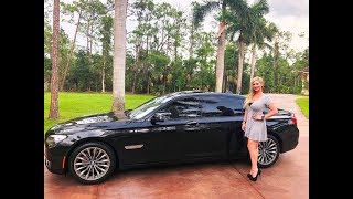 SOLD 2011 BWM 740LI Car Review amp Test Drive AutoHausNaples [upl. by Nylehtak]