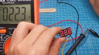 The use of a digital display voltmeter is cheap but easy to use [upl. by Primrosa]