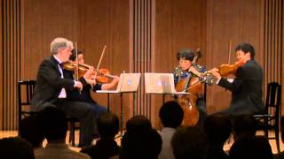 Borromeo String Quartet Beethoven Op 130 IV Tokyo Suntory Hall [upl. by Onibla]