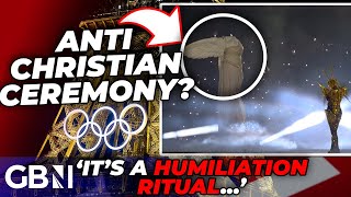 Paris Olympics DEMONIC closing ceremony sparks antiChristian FURY over SATANIC feature [upl. by Nile]