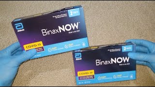 2023 BinaxNOW COVID19 Antigen Self Test Kit [upl. by Hymen]