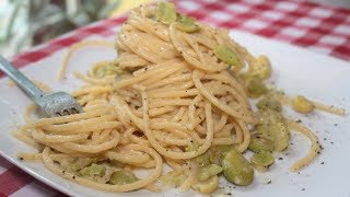 Pasta con le Fave a Cacio e Pepe [upl. by Anitnatsnok652]