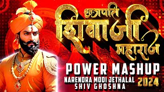 🚩 Shiv Jayanti Mashup 2024 Tapori Mix Power Dialogue 🚩 Chhatrapati Shivaji Maharaj DJ Remix Song 🚩 [upl. by Jacynth595]