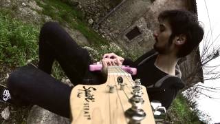 Will it Djent Hello Kitty guitar test [upl. by Annaillil]