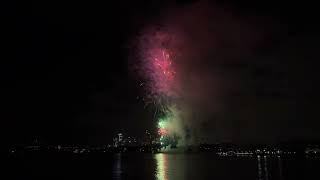 Cockatoo Island Fireworks  September 7 2024 [upl. by Chic]