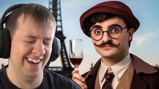 Holy Baguette Marcel Reacts to Harry Potter but in France [upl. by Llerdnek910]