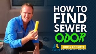 How To Find A Sewer Odor In Your Home [upl. by Aivil]