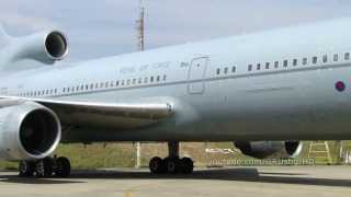 HD  INSIDE VIEW  RAF Lockheed Tristar at Guarulhos GRU SBGR [upl. by Kovacs765]