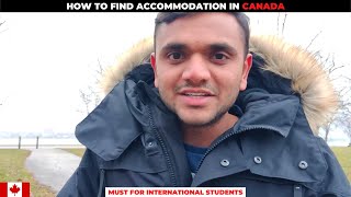 HOW TO FIND ACCOMMODATION IN CANADA FOR INTERNATIONAL STUDENTS 2022  INDIAN STUDENT IN CANADA [upl. by Ronym486]