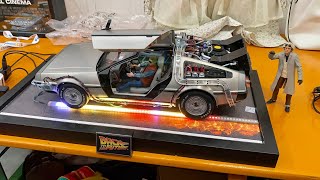 DeLorean Eaglemoss Modellismo amp Arduino Gardacon 2021 [upl. by Kamillah]