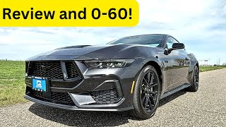 2024 Ford Mustang GT 50  Review and 060 [upl. by Fleta]