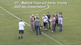 Matlock Town Vs Derby County  PSF  30th August 2013 [upl. by Zarihs539]