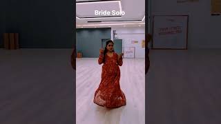 Day 1 wedding diaries bride Solo performance dance love wedding solo dancer [upl. by Darcia]