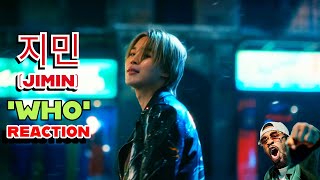 지민 Jimin Who Official MV REACTION [upl. by Alletsyrc]