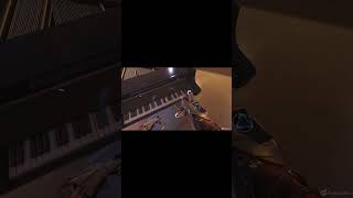 cover piano overwatch2 gaming music undertale fallendown  overwatch [upl. by Meelas616]