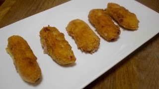 Ham Croquettes  Cooked by Julie  Episode 79 [upl. by Hawken]