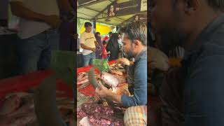 Amazing fish cutting skill 😱🦈 shorts fishcutting live fish cutting fish cutting video [upl. by Amarette477]