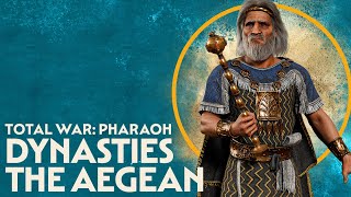 Total War PHARAOH  DYNASTIES  Aegean [upl. by Yenruoj]