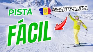 Cómo ENCONTRAR Pista FÁCIL paso a paso en PAS DE LA CASA Andorra ❄️⛷️🇦🇩 [upl. by Querida]