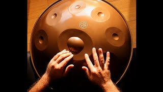 D minor  sp handpan The Godfather [upl. by Iznek773]